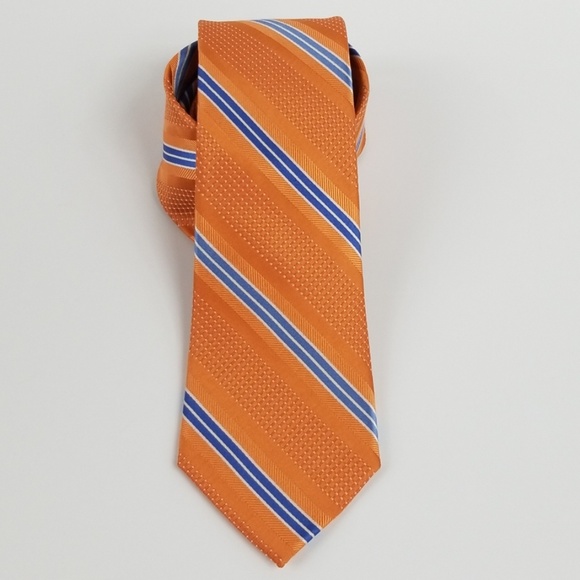 Michael Michael Kors Striped Silk Tie - Picture 1 of 5